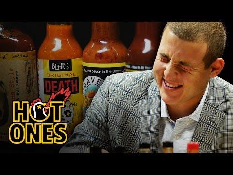 Anthony Rizzo On Chicago Cubs Rivalries & Baseball Superstitions While Eating Spicy Wings