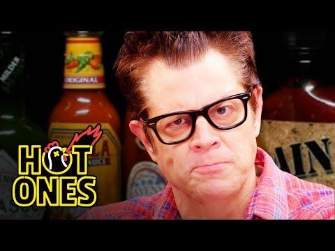 Johnny Knoxville Gets Smoked By Spicy Wings 